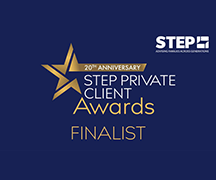 STEP Private Client Awards Finalist
